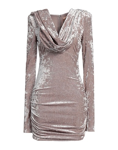 ANIYE BY Sheath dress Taupe 94% Polyester, 6% Elastane