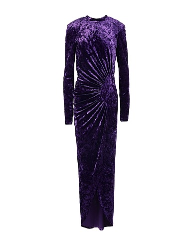 ANIYE BY Long dress Purple 94% Polyester, 6% Elastane