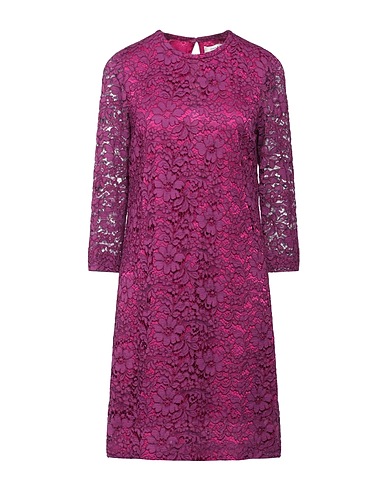 NINA 14.7 Short dress Purple 46% Viscose, 39% Cotton, 15% Polyamide