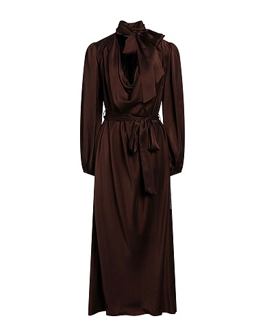 ZIMMERMANN Long dress TESTA DI MORO 100% Silk