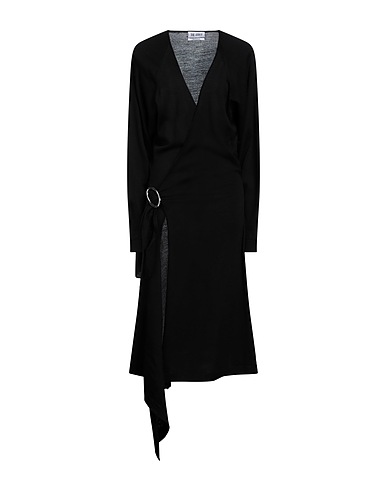 THE ATTICO Midi dress Black 100% Wool