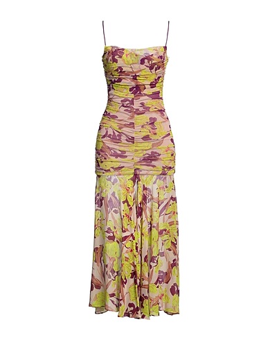 PINKO Midi dress Blush 100% Viscose, Polyamide