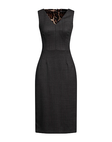 DOLCE&GABBANA Midi dress 98% Virgin Wool, 2% Elastane