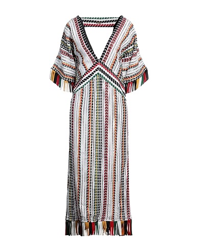 DODO BAR OR Long dress White 100% Leather