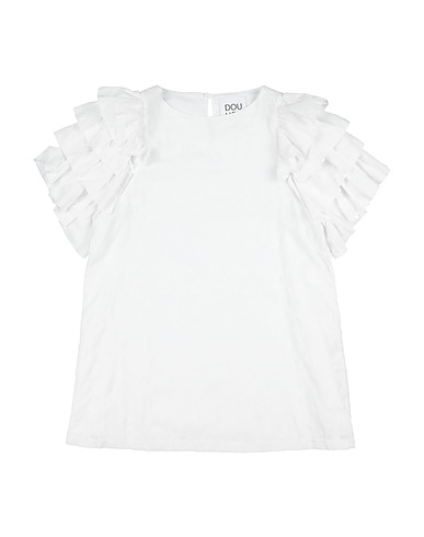 DOUUOD Dress White 100% Cotton