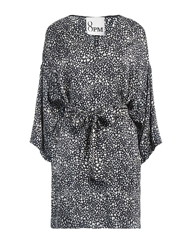 8PM Short dress Black 100% Viscose