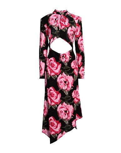 ROTATE BIRGER CHRISTENSEN Midi dress Fuchsia 100% Viscose