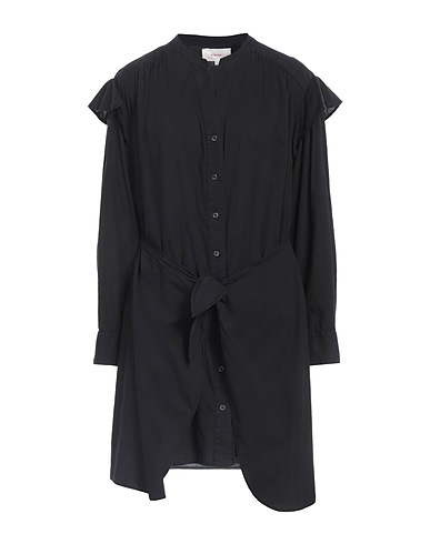 XíRENA Shirt dress Black 100% Cotton