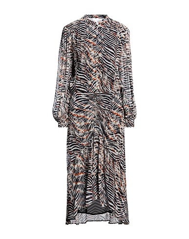 LALA BERLIN Midi dress Black 100% Viscose