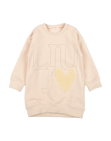 LIU •JO Vestido para bebé  Beige 95% Cotton, 5% Elastane