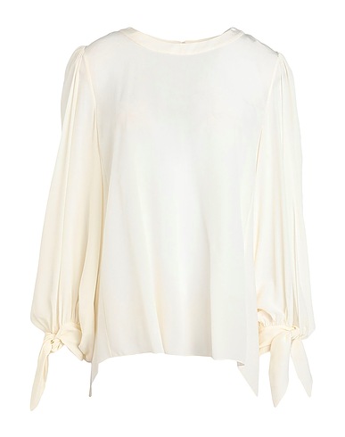 CHLOÉ Silk top Ivory 100% Silk