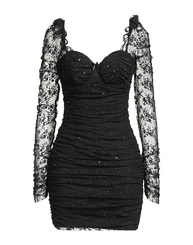 ANIYE BY Elegantes Kleid Schwarz 81% Polyamid, 19% Elastan