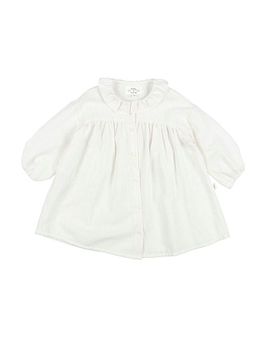 TEDDY & MINOU Babykleid Elfenbein 100% Baumwolle