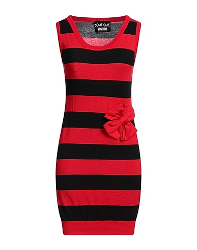 BOUTIQUE MOSCHINO Short dress Red 100% Cotton