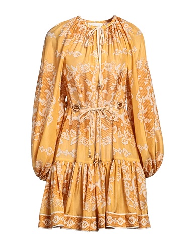 ZIMMERMANN Short dress Mandarin 100% Silk
