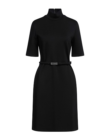 SPORTMAX Tubino Nero 97% Lana Vergine, 3% Elastan