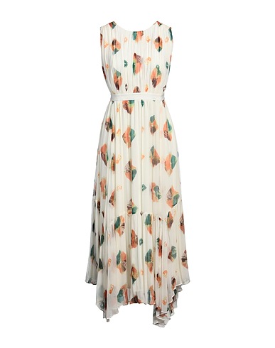 ULLA JOHNSON Vestito in Seta Avorio 100% Seta