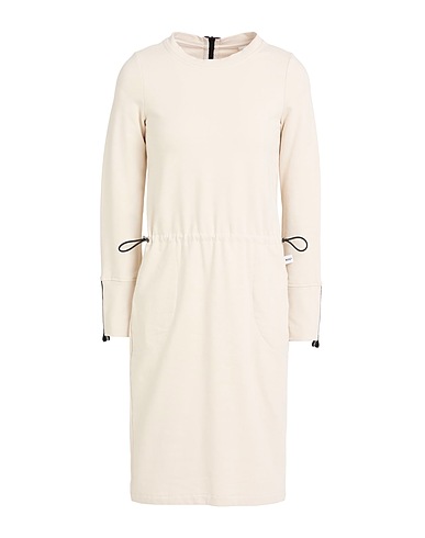 NOUMENO CONCEPT Midi dress Sand 95% Cotton, 5% Elastane