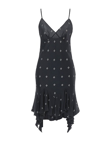 GIVENCHY Vestito corto Nero 99% Seta, 1% Poliestere
