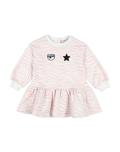 CHIARA FERRAGNI Vestito Baby  Rosa 65% Cotone, 35% Poliestere