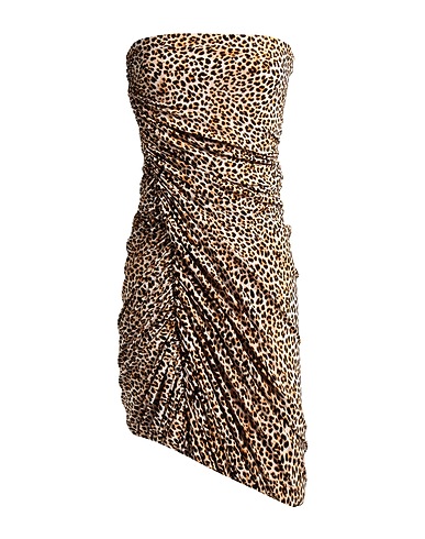 NORMA KAMALI Vestito midi Sabbia 95% Poliestere, 5% Elastan