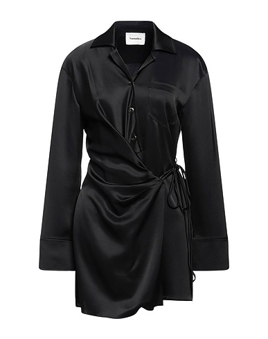 NANUSHKA Elegant dress Black 81% Acetate, 19% Polyester