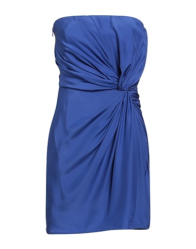GAUGE81 Elegant dress Navy 100% Silk