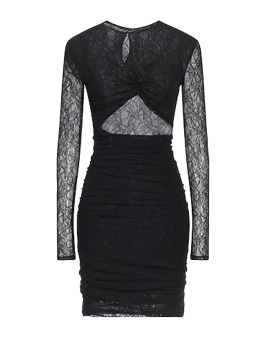 PHILOSOPHY di LORENZO SERAFINI Minivestido Negro 85% Poliamida, 15% Elastán