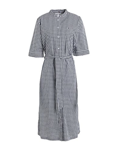 TOMMY HILFIGER Midi dress Black 100% Cotton