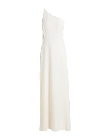 CALVIN KLEIN Long dress Cream 100% Polyester