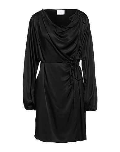 ISABELLE BLANCHE Paris Short dress Black 100% Viscose