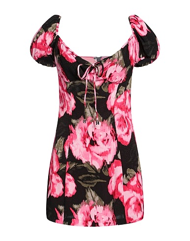 ROTATE BIRGER CHRISTENSEN Short dress Black 100% Viscose