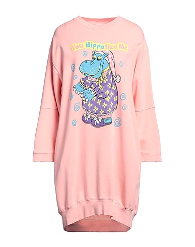 MOSCHINO Vestito corto Rosa 100% Cotone