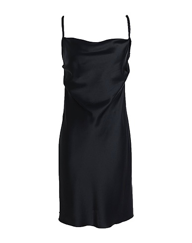 NANUSHKA Short dress Black 81% Acetate, 19% Recycled polyester