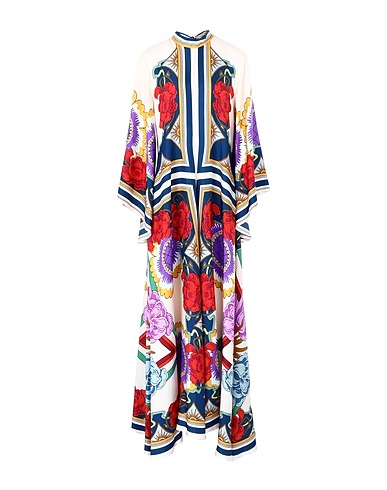 LA DOUBLE J Long dress Ivory 100% Silk