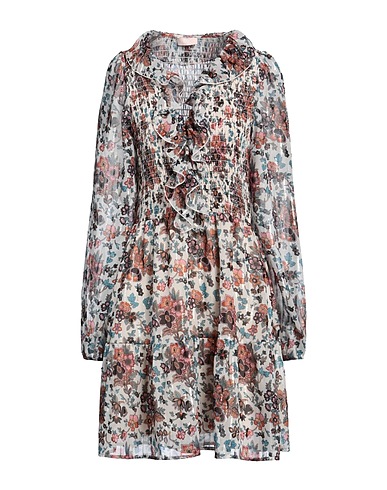 LIU •JO Kurzes Kleid Cremeweiß 100% Polyester