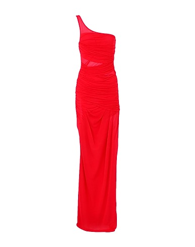 GAUGE81 Long dress Red 77% Viscose, 23% Polyester