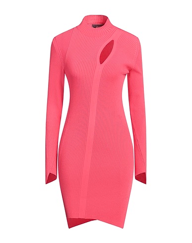 VERSACE Sheath dress 88% Viscose, 12% Elastane