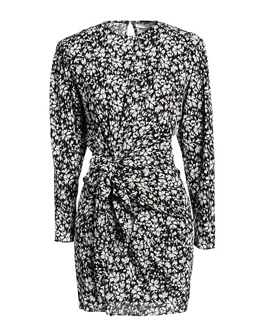 ISABEL MARANT Kurzes Kleid Schwarz 100% Viskose