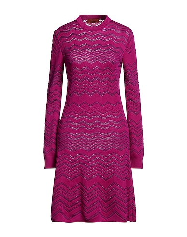 MISSONI Midi dress Mauve 60% Wool, 40% Viscose