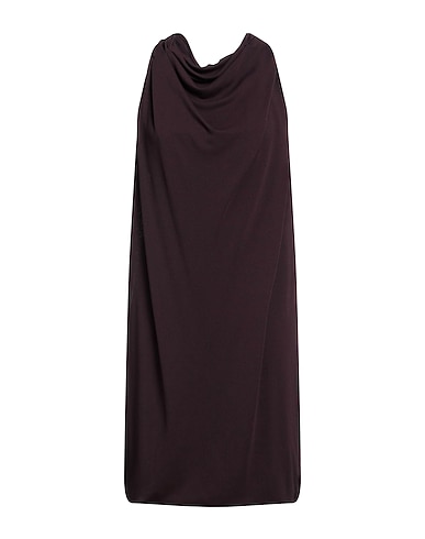 LANVIN Short dress Plum 80% Acetate, 20% Polyamide