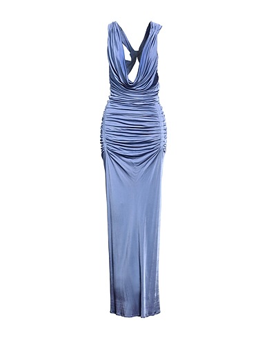 GAUGE81 Long dress Light blue 100% Viscose