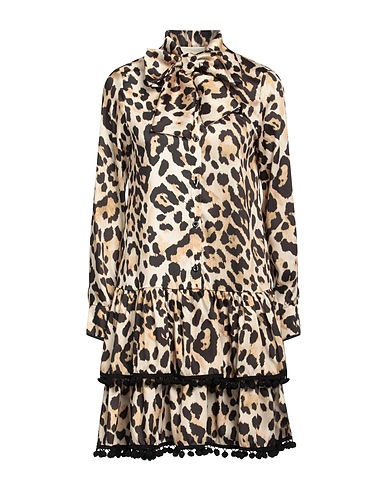 5 PROGRESS Short dress 100% Polyester