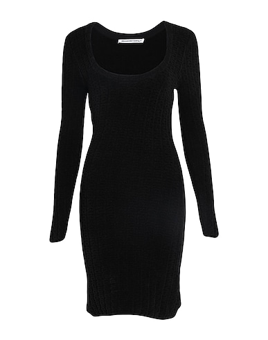 ALEXANDERWANG.T Sheath dress Black 51% Viscose, 40% Cotton, 7% Nylon, 2% Elastane