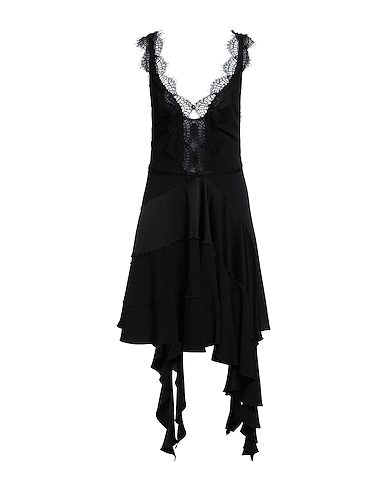 VICTORIA BECKHAM Short dress Black 100% Viscose, Acetate, Cotton, Polyamide