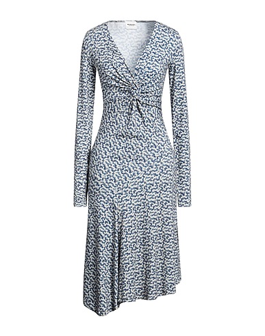 MARANT ÉTOILE Midi dress Blue 95% Viscose, 5% Elastane