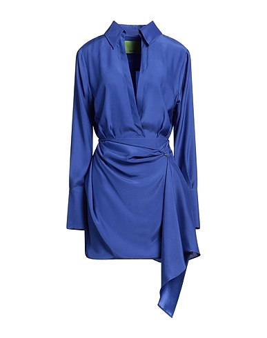 GAUGE81 Sheath dress Light blue 100% Silk