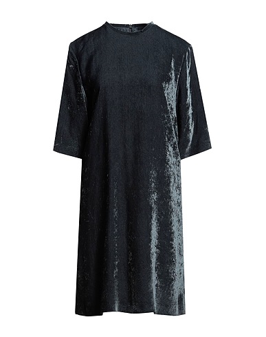 FABIANA FILIPPI Short dress Deep teal 99% Viscose, 1% Elastane