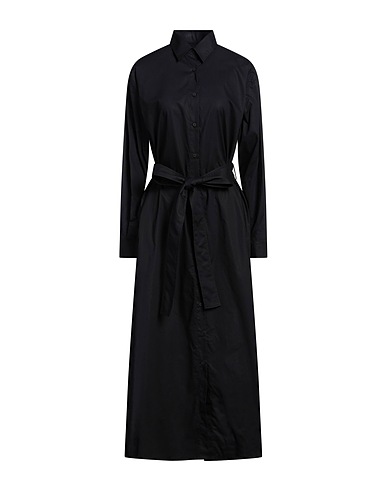 MATTEAU Long dress Black 100% Cotton