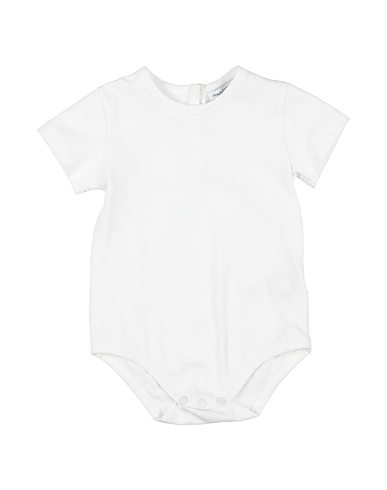 DOLCE&GABBANA Baby bodysuit White 100% Cotton